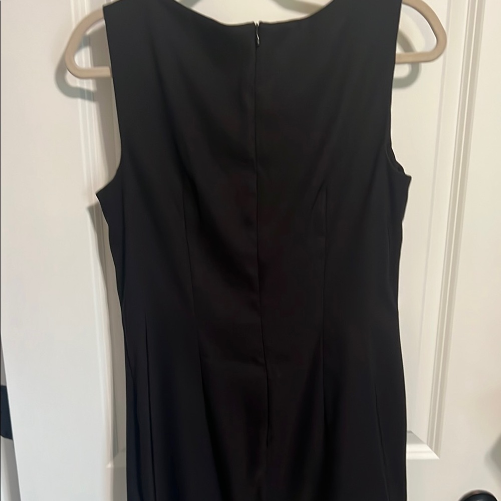 Elegant Black Sleeveless Dress - Picture 6 of 6